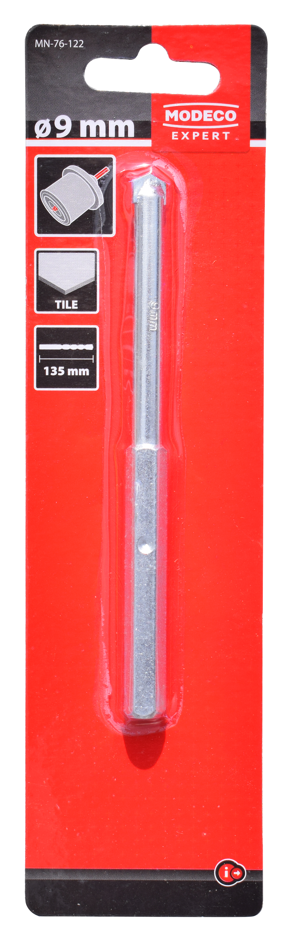 MN-76-122 Pilot drill bit for tungsten-coated hole saws